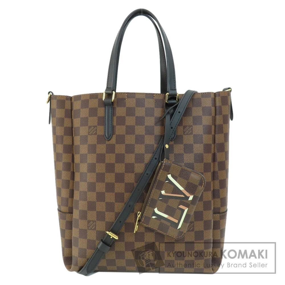 Louis Vuitton Belmont NV Damier Tote Bag Canvas